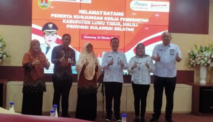 Optimalkan Pajak Daerah, Pemkab Lutim Study Tiru Pengelolaan PBB – P2 di Kota Semarang