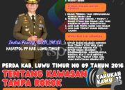 Luwu Timur Punya Perda Kawasan Tanpa Rokok