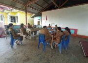 Evaluasi Kegiatan Bulanan, Kades Teromu Pimpin Langsung Rapat Koordinasi