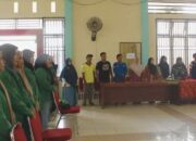 Pelepasan Mahasiswa KKN Moderasi Beragama IAIN Palopo dipimpin oleh Camat Kalaena