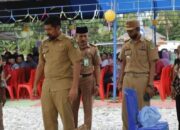 Camat Kalaena Dampingi Wabup Lutim Hadiri Ulang Tahun Kedatangan Transmigrasi ke 47 di Desa Argomulyo