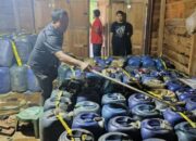 Polres Lutim Berhasil Amankan Ratusan Jeriken BBM Bersubsidi