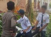 Berkeliaran Saat Jam Sekolah, Satpol PP Kec. Burau Tertibkan Dua Pelajar