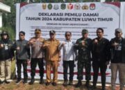 Bupati Luwu Timur Hadiri Apel Siaga Yang Digelar Bawaslu di Lapangan Merdeka
