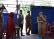 Sehari Jelang Pemilu 2024, Para Pejabat Pemkab Lutim Tinjau TPS