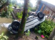 Diduga Mengantuk, Pajero Sport DD 1745-LH Yang Dikemudikan Aiptu Hardi Lakalantas Di Luwu