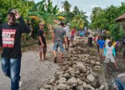 Pemdes Lestari Bersama Masyarakat Gotongroyong Benahi Drainase