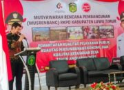 Musrembang RKPD Kabupaten Luwu Timur, Moch. Akbar Andi Leluasa ; Program Bantuan Keuangan Khusus Ampuh Buat Puluhan Desa Berubah Menjadi Desa Maju