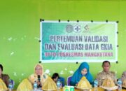 Pertemuan Validasi dan Evaluasi Data Gizi Kesehatan Ibu dan Anak (GKIA) BLUD UPTD Puskesmas Mangkutana
