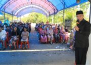 Perkuat Silaturahmi Pasca Lebaran, Bupati Halal Bihalal dengan Warga Lanosi