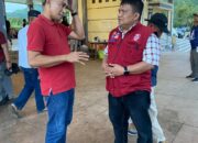 Direktur Eksternal PT.Citra Lampia Mandiri Serahkan Bantuan Tahap ke II di Posko Induk Penanganan Bencana Luwu