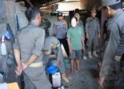 Gelar Operasi Pekat, Satpol PP Luwu Timur Bersama TNI/Polri Amankan Miras Lokal Jenis Ballo