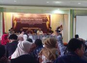 Jelang Pemilhan Gubernur dan Wakil Gubernur, Bupati dan Wakil Bupati Luwu Timur 2024, KPU Gelar Bimtek