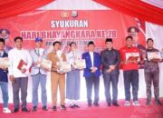 Upacara Hut Bhayangkara ke-78, Ketua DPRD Luwu Timur Ikut Menghadiri