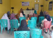 Penyuluhan Dashat Untuk Ibu Hamil dan Menyusui di Aula Kantor Desa Bahari