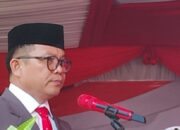 Upacara Peringatan HUT RI ke- 79, Ketua DPRD Lutim Membacakan Teks Proklamasi 