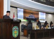 Bupati Lutim Sampaikan Pendapat Akhir di Rapat Ranperda