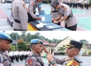 Polres Luwu Timur menggelar Upacara Serah Terima Jabatan