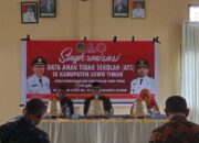 Disdikbud Lutim dan UPT Cabdis Wilayah XII Sinkronkan Data ATS di Tomoni Timur, Camat Mendukung