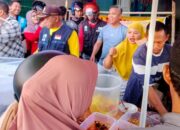 Bupati Budiman Sarapan Nasi Kuning, Suasana Pasar  Malili Berubah Jadi Lebih Semarak dan Penuh Kegembiraan