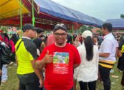 Pengukuhan Tim Budiman-Akbar Kecamatan Kalaena yang Dihadiri Ribuan Simpatisan