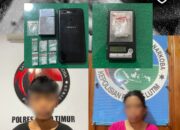 Sat Resnarkoba Polres Luwu Timur Tangkap Dua Pelaku Penyalahgunaan Narkotika di Malili