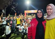 Sufriyati Budiman Lepas Peserta Milenial Fun Night Run di Tomoni