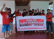Sebuah Aksi Sosial yang Mengharukan Tercipta di Kecamatan Malili, Dengan Tulus Komunitas Ojek Giat Gratis Ojek Kebaikan