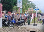 TNI – Polri Bersama Satpol PP Luwu Timur Berkolaborasi Memastikan Kampanye Berjalan Aman dan Tertib