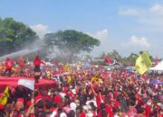 Kampanye Akbar di Lapangan Wonorejo Dihadiri Ribuan Massa Pendukung 