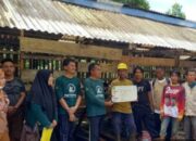 Kelompok Tani Makmur Mandiri Desa Cendana Hijau Terima Ratusan Bantuan Ternak
