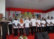 Sekda Lutim Kukuhkan Pajung Anti AIDS Tingkat Desa