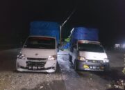 Sat Reskrim Polres Luwu Timur Amankan Mobil Grand Max Muat Tabung 3 Kg di Jl Trans Sulawesi Desa kasintuwu