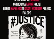 Rapor merah : Copot kapolres dan kasat Reskrim palopo