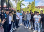 BEM Fakultas Hukum Unibos dan Formahum Lakukan Aksi Unjuk Rasa Dugaan KKN PAM TM Palopo