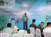 PT Vale Perkuat Sistem Tanggap Darurat Melalui Simulasi RTD Bendungan Seri Sungai Larona di Luwu Timur