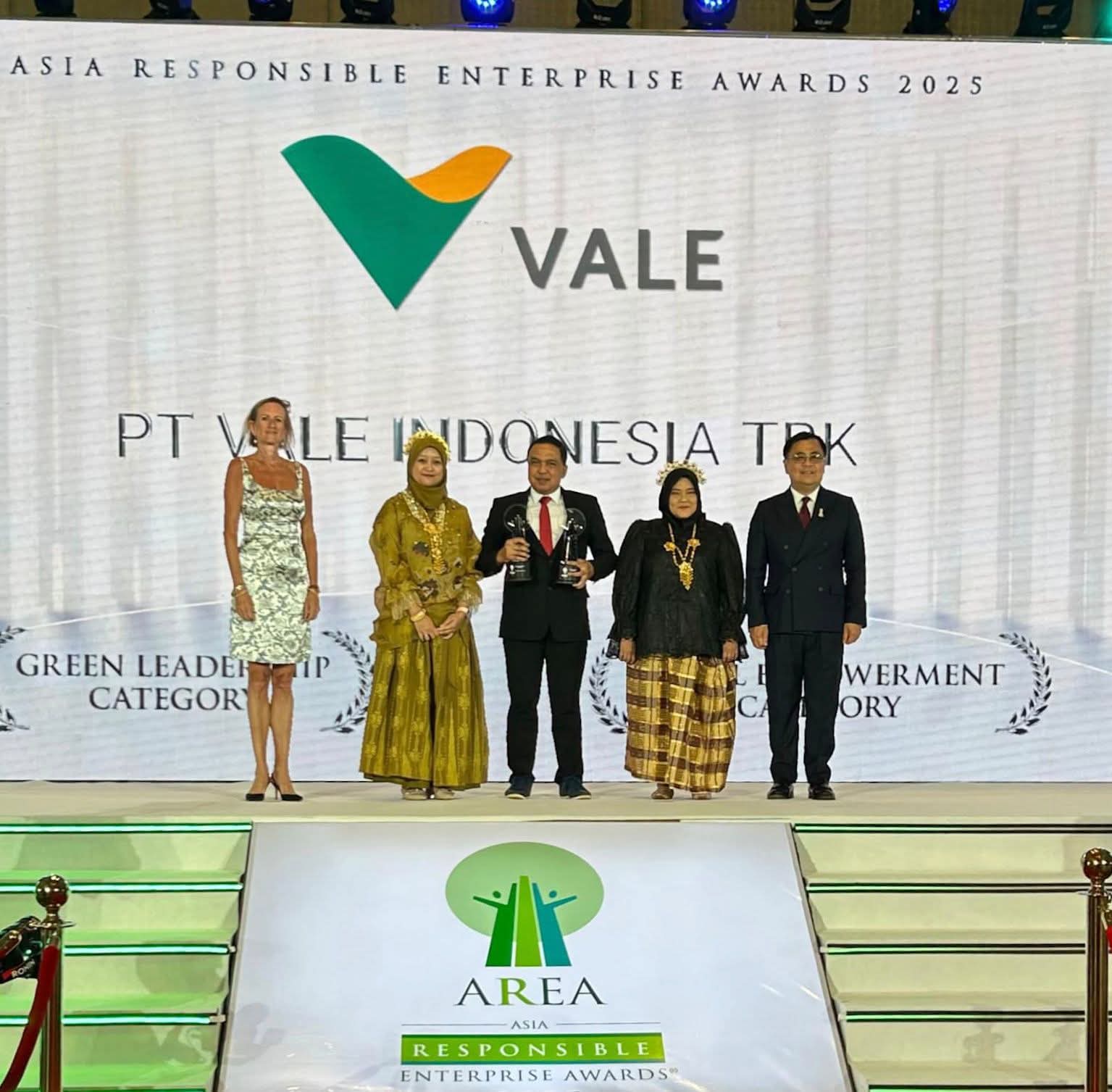 Panggung Kepemimpinan ESG Asia: PT Vale Capai Prestasi Ganda di AREA 2025 Bangkok Lewat Inovasi Lingkungan dan Pemberdayaan Komunitas