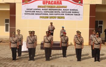 Kapolres Luwu Timur Pimpin Sertijab Pejabat Baru, Tegaskan Komitmen Perubahan dan Integritas