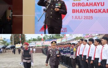 Polres Luwu Timur Gelar HUT Bhayangkara ke-79 dengan Tema 'Polri Untuk Masyarakat'