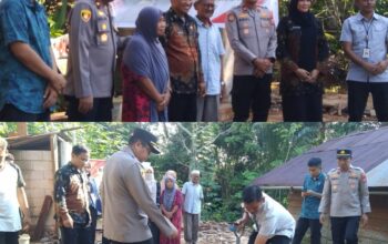 Peringati Hari Bhayangkara ke-79, Polres Luwu Timur Laksanakan Bedah Rumah di Malili