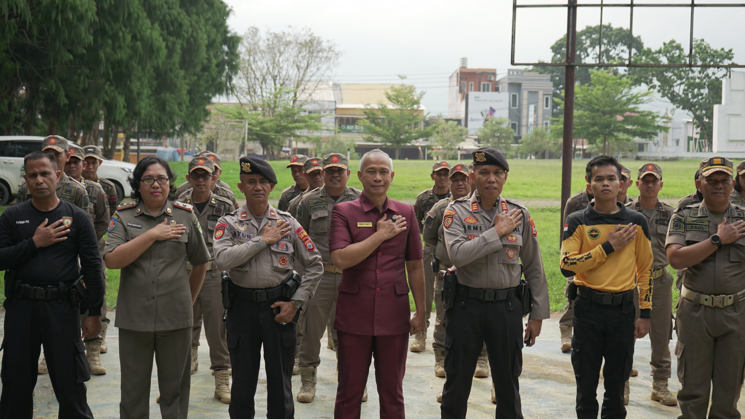 Satpol PP Luwu Timur Gelar Pelatihan Pengendalian Massa Huru Hara