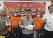 Baru 10 Hari Menjabat, Kapolres Morowali Gagalkan Peredaran 1 Kg Lebih Sabu, 5 Pelaku Diciduk