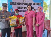 Polsek Wasuponda Gelar Gerakan Pangan Murah, 2 Ton Beras Ludes Diserbu Warga