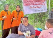 Sambut HUT Polwan ke-77: Polwan Polres Luwu Timur Gelar Bakti Kesehatan dan Donor Darah