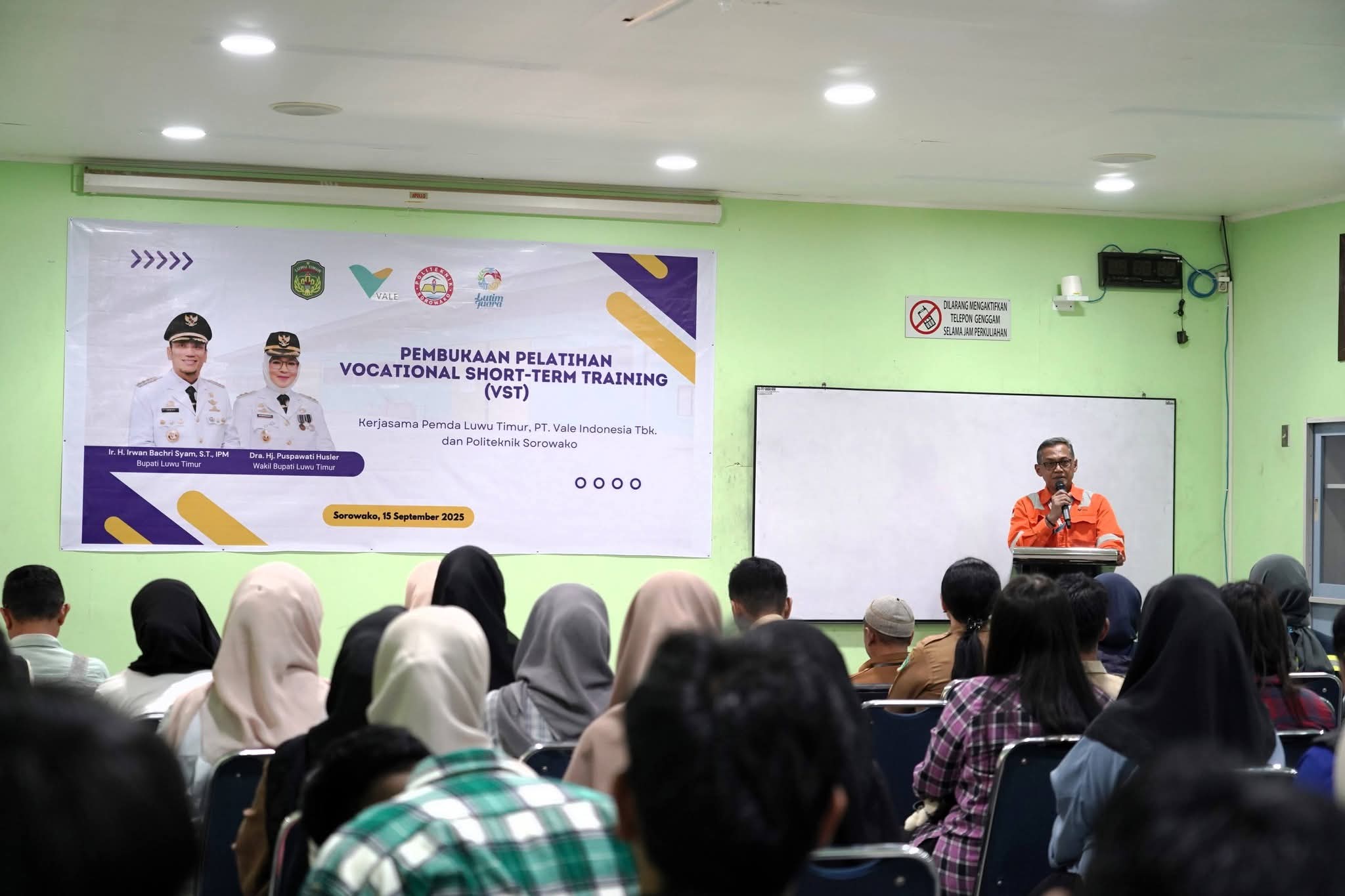 Pelatihan Vokasi Dorong Daya Saing Tenaga Kerja Lokal: PT Vale, Pemda Luwu Timur, dan Poliwako Kolaborasi Wujudkan Asta Cita
