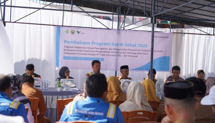 Kontribusi Nyata PT Vale untuk Morowali: Sehat, Berdaya, dan Maju Bersama
