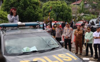 Tak Hanya Kawal, Begini Cara Humanis Kapolres Luwu Timur Hadapi Massa Aksi AMPERA