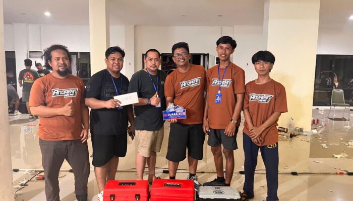 Tim Mini 4WD IMI Luwu Timur Raih Juara 3 Kejurprov Damper Class Series di Parepare