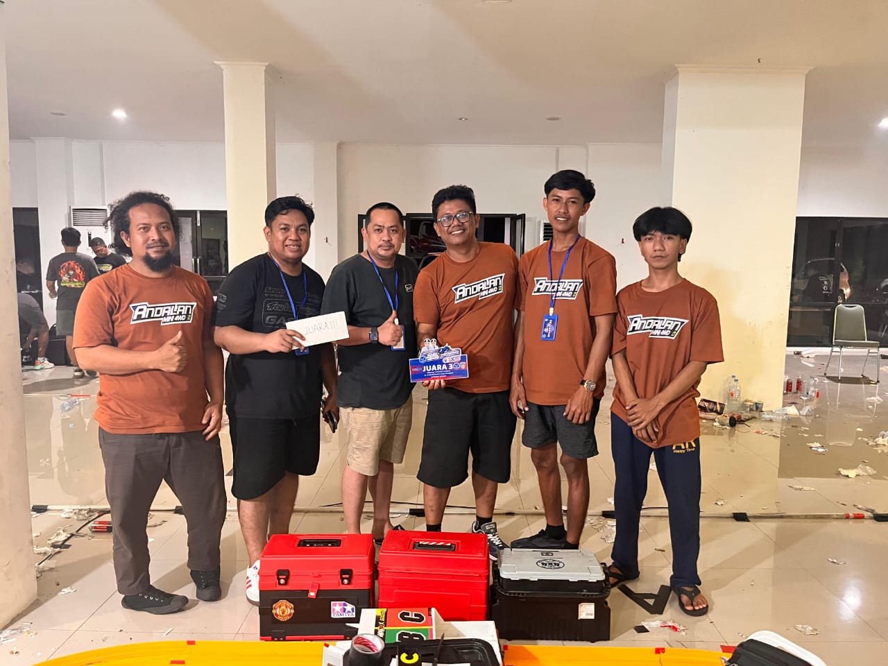 Tim Mini 4WD IMI Luwu Timur Raih Juara 3 Kejurprov Damper Class Series di Parepare
