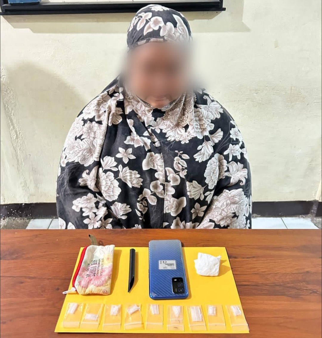 Polisi Amankan Wanita 23 Tahun di Palopo, Simpan 9 Sachet Sabu Siap Edar
